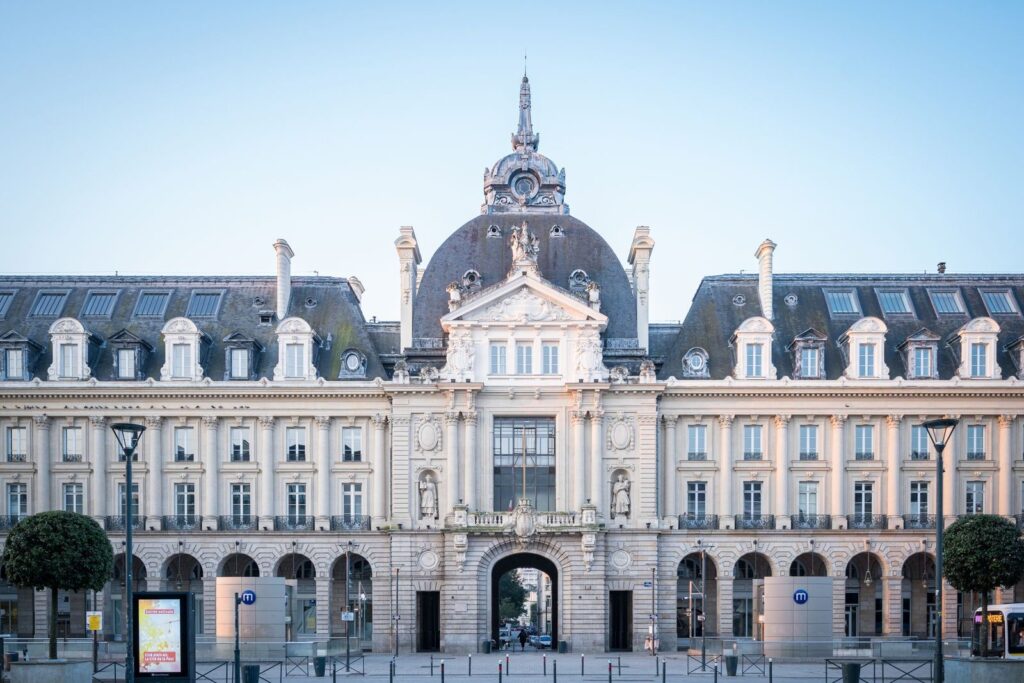 Le palais du Commerce à Rennes