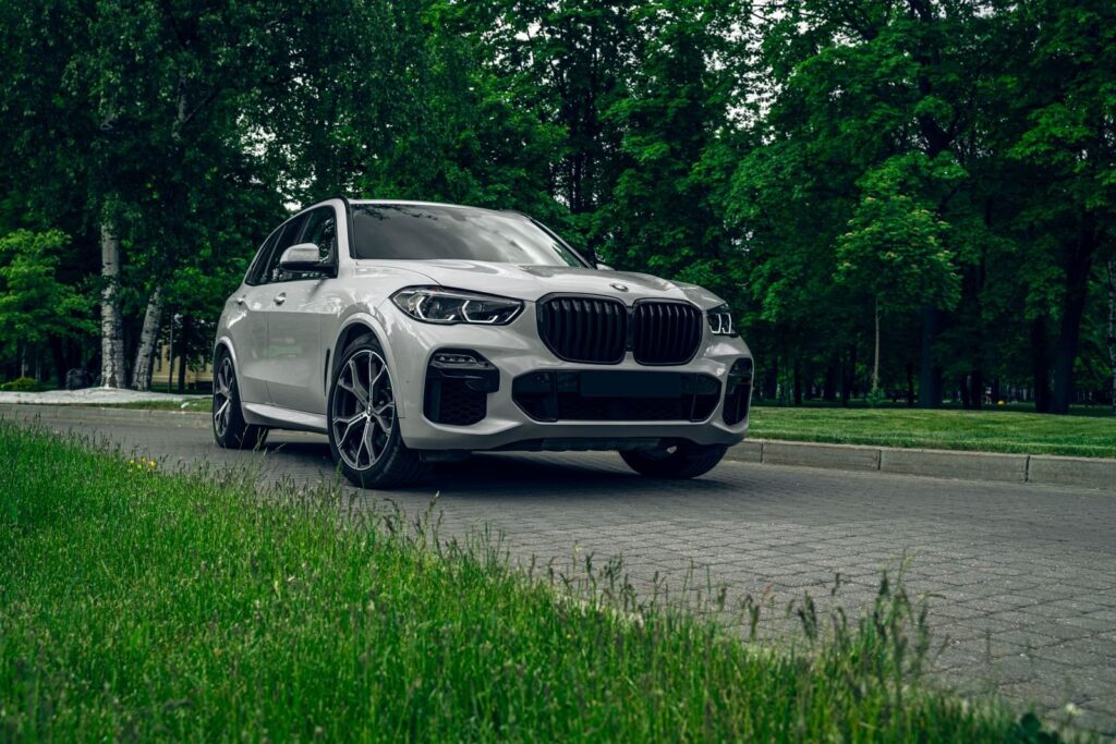 BMW X5 vue de face