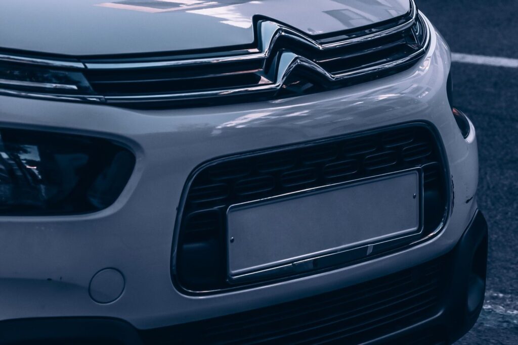 Calandre d'une Citroën C4 Cactus