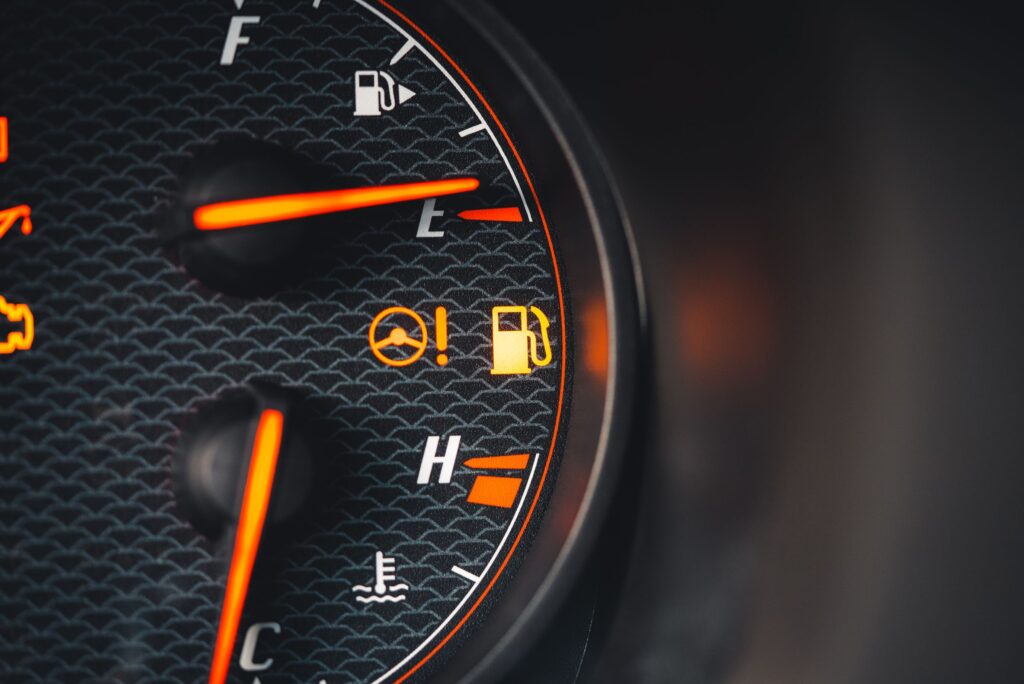 Moteur de voiture en surchauffe