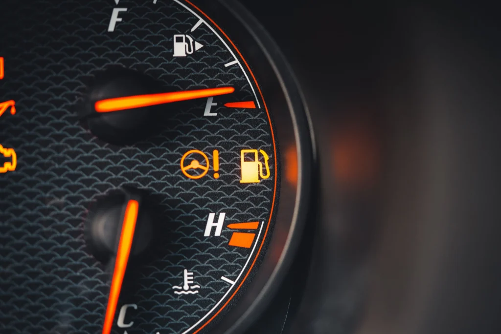 Moteur de voiture en surchauffe